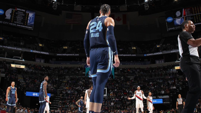Memphis Grizzlies frenó su arrollador andar en la NBA tras caer ante Portland Trail Blazers