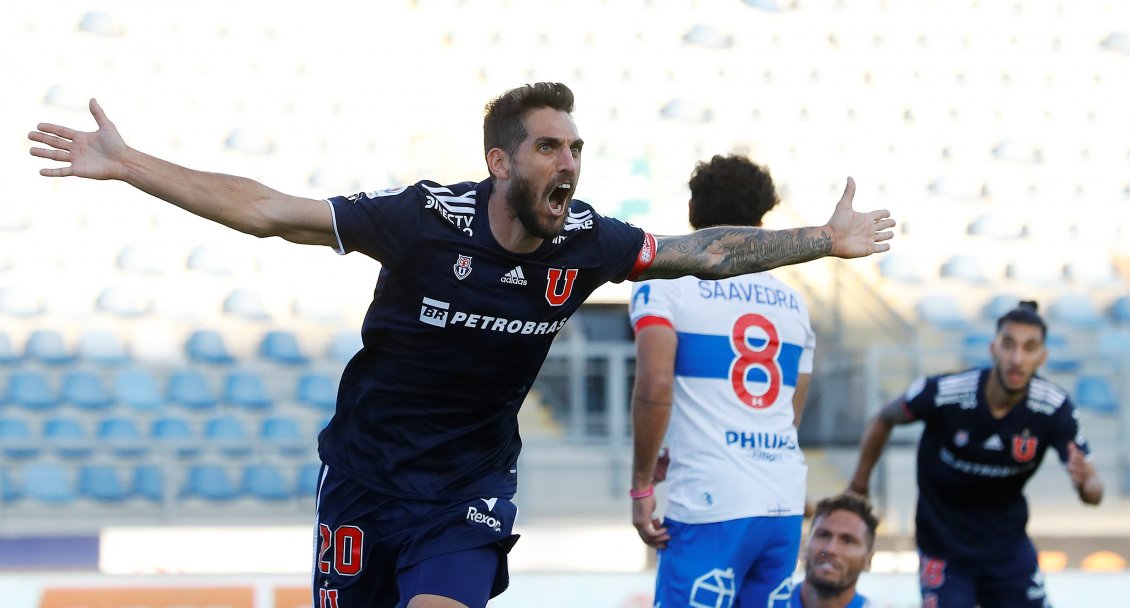 Los números que dejó Joaquín Larrivey en sus dos temporadas en U. de Chile