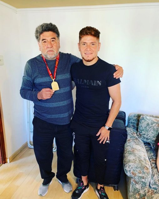 Leonardo Gil se reencontró con su padre tras dos años: “Te quiero mucho viejo querido”