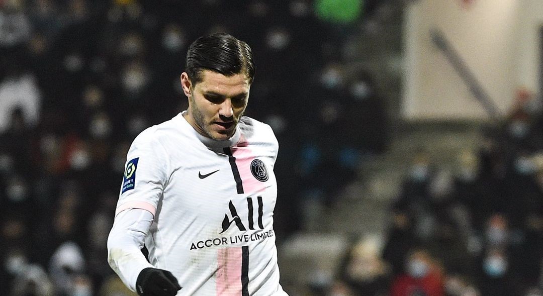 Mauro Icardi salvó a PSG de la derrota con gol de último minuto ante Lorient