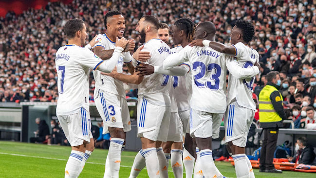 Real Madrid tumbó a Athletic de Bilbao y fortaleció su liderato en la liga española