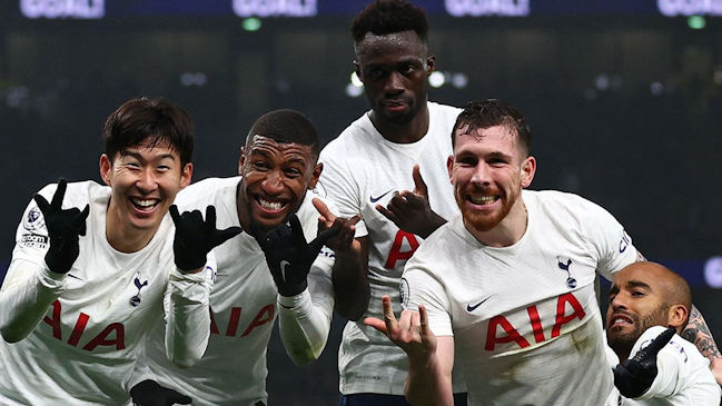 Son, Harry Kane y Lucas Moura dieron una cómoda victoria a Tottenham sobre Crystal Palace