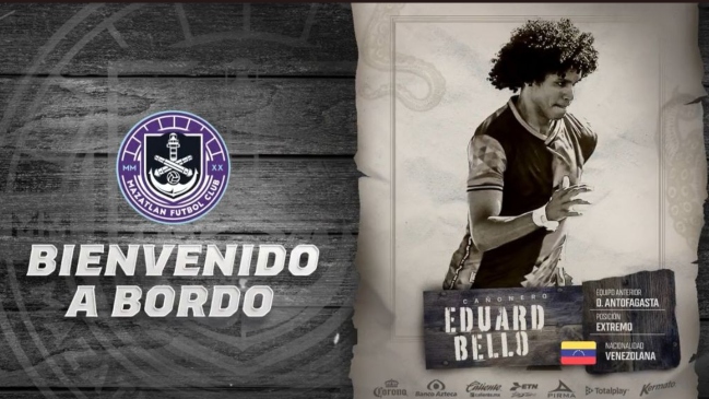 Mazatlán oficializó el arribo del venezolano Eduard Bello