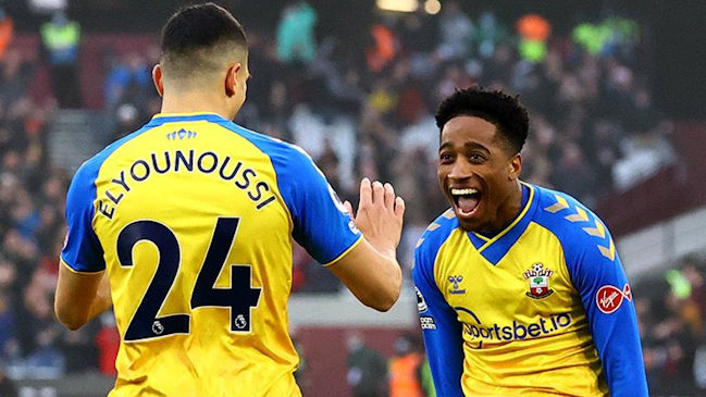 Southampton se reencontró con la victoria al derribar a West Ham en el Boxing Day