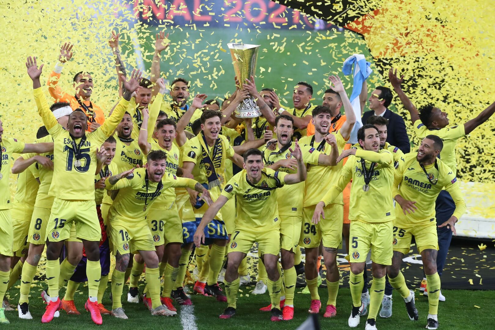 Hitos 2021: Villarreal hizo historia al vencer a Manchester United y ganar la Europa League