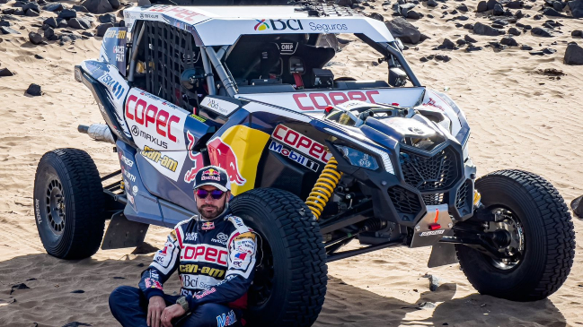 Francisco “Chaleco” López probó su vehículo en Jeddah y está listo para el Rally Dakar 2022