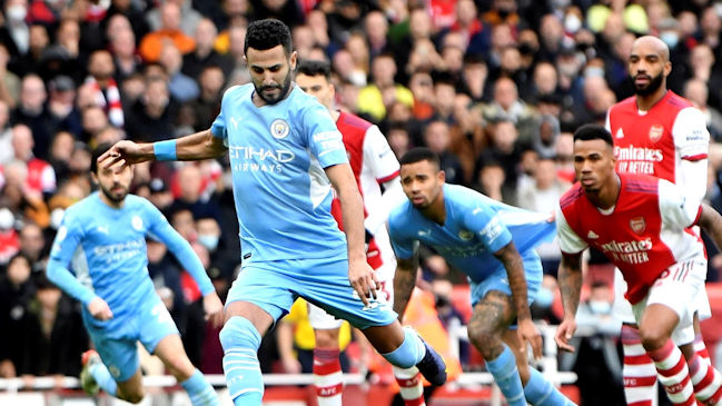 El polémico penal sobre Bernardo Silva en el ajustado triunfo de Manchester City sobre Arsenal