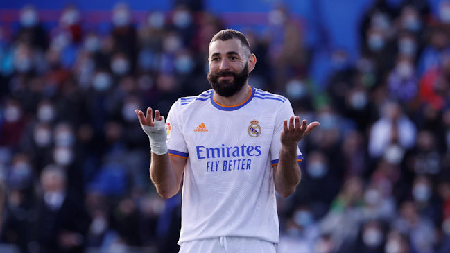 Real Madrid comenzó con un traspié el 2022 al caer en su visita a Getafe