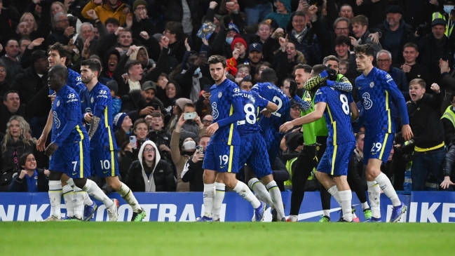 Chelsea reaccionó y salvó el empate ante Liverpool en un partidazo jugado en Londres
