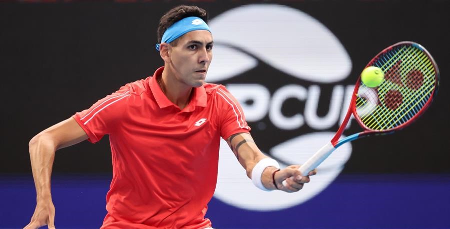 Alejandro Tabilo perdió ante Filip Krajinovic y dejó a Chile sin opciones de avanzar en la ATP Cup