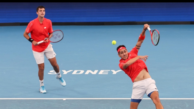 Barrios y Tabilo se quedaron con el dobles ante Serbia y Chile ganó la serie en la ATP Cup
