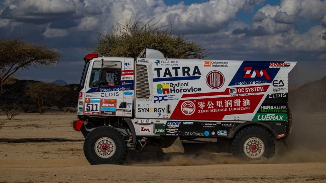 Ignacio Casale fue octavo en la segunda etapa del Dakar y mantuvo su puesto en la general