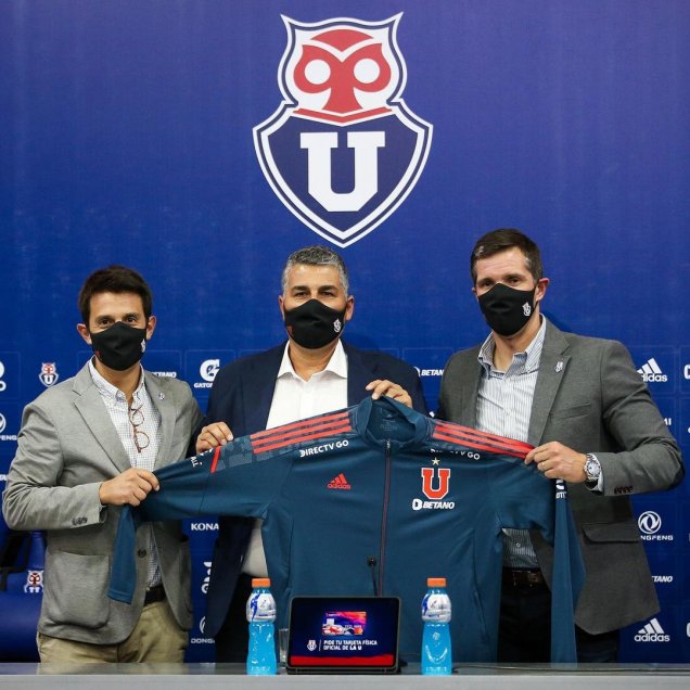 La presentación de Santiago Escobar como nuevo DT de la U en el CDA