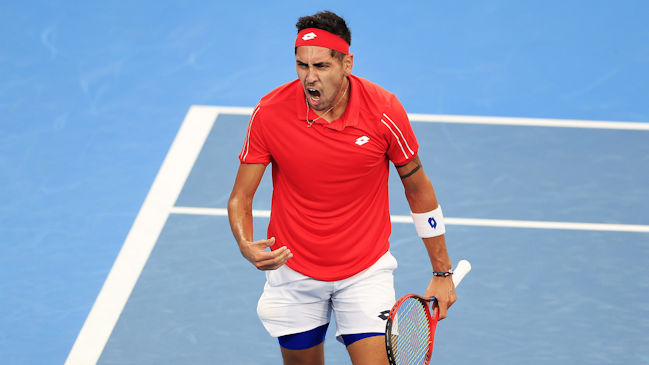 Alejandro Tabilo batió a Viktor Durasovic y dio el primer punto a Chile sobre Noruega en la ATP Cup