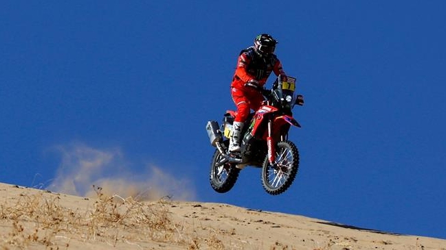 Quintanilla fue segundo y Cornejo se ubicó entre los 15 mejores de la cuarta etapa en el Dakar