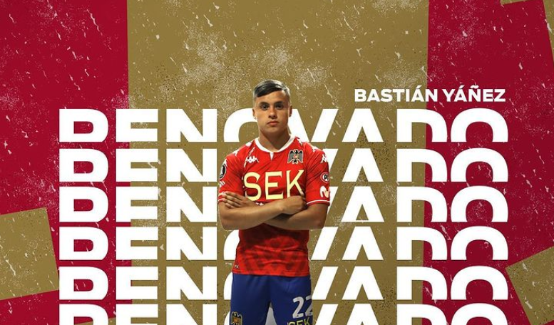 ¡Se queda! Unión Española renovó a Bastián Yáñez hasta el año 2024