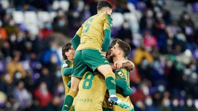 Betis de Pellegrini avanzó a octavos de final de la Copa del Rey a costa de Valladolid