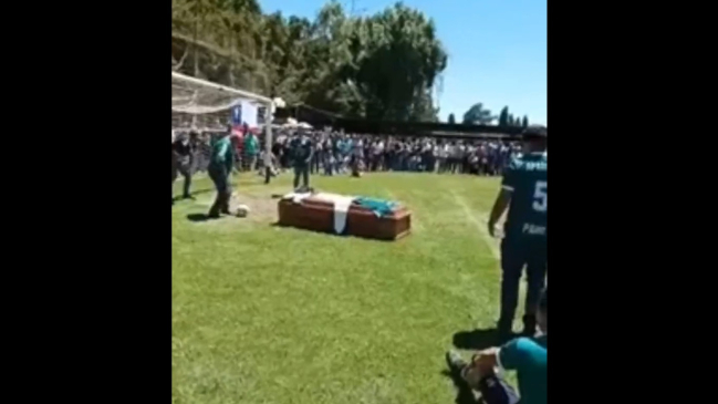 Su último gol: Homenaje a futbolista fallecido en Chile dio la vuelta al mundo