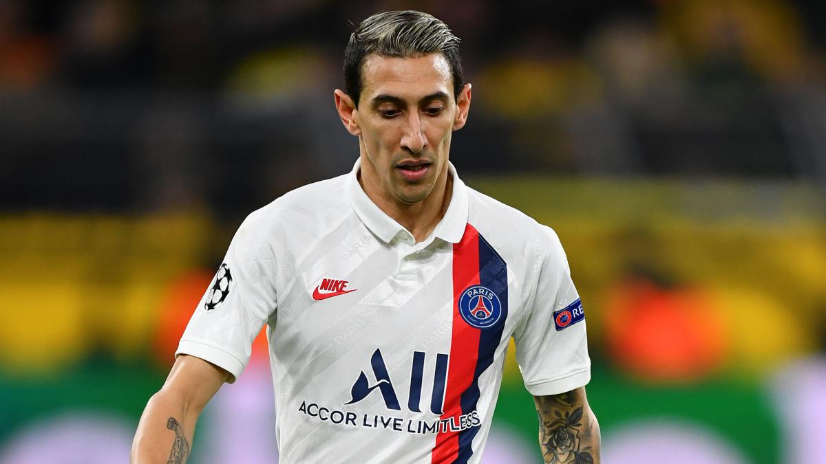 Siguen los contagios en PSG: Angel Di María dio positivo por Covid-19