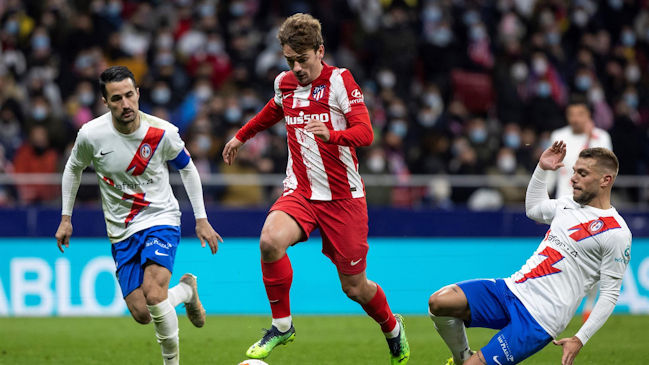 Antoine Griezmann sufrió recaída de su lesión muscular durante la Copa del Rey