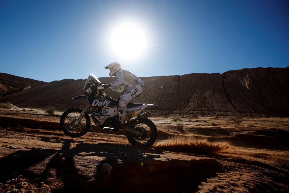 Las espectaculares postales que dejó la exigente quinta etapa del Rally Dakar en Riad