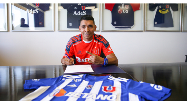 Universidad de Chile anunció la contratación de Cristian Palacios