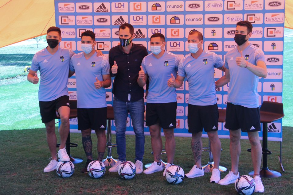 O’Higgins presentó sus primeros cinco refuerzos para la temporada 2022