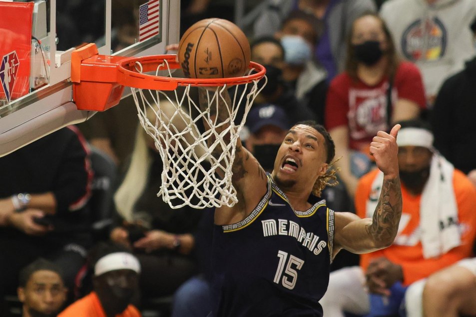 Brandon Clarke dominó con un doble-doble en triunfo de los Grizzlies sobre Los Angeles Clippers