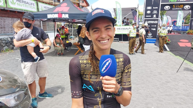 Valentina Carvallo: Hice un desgaste gigante y cruzar la meta es un tremendo logro