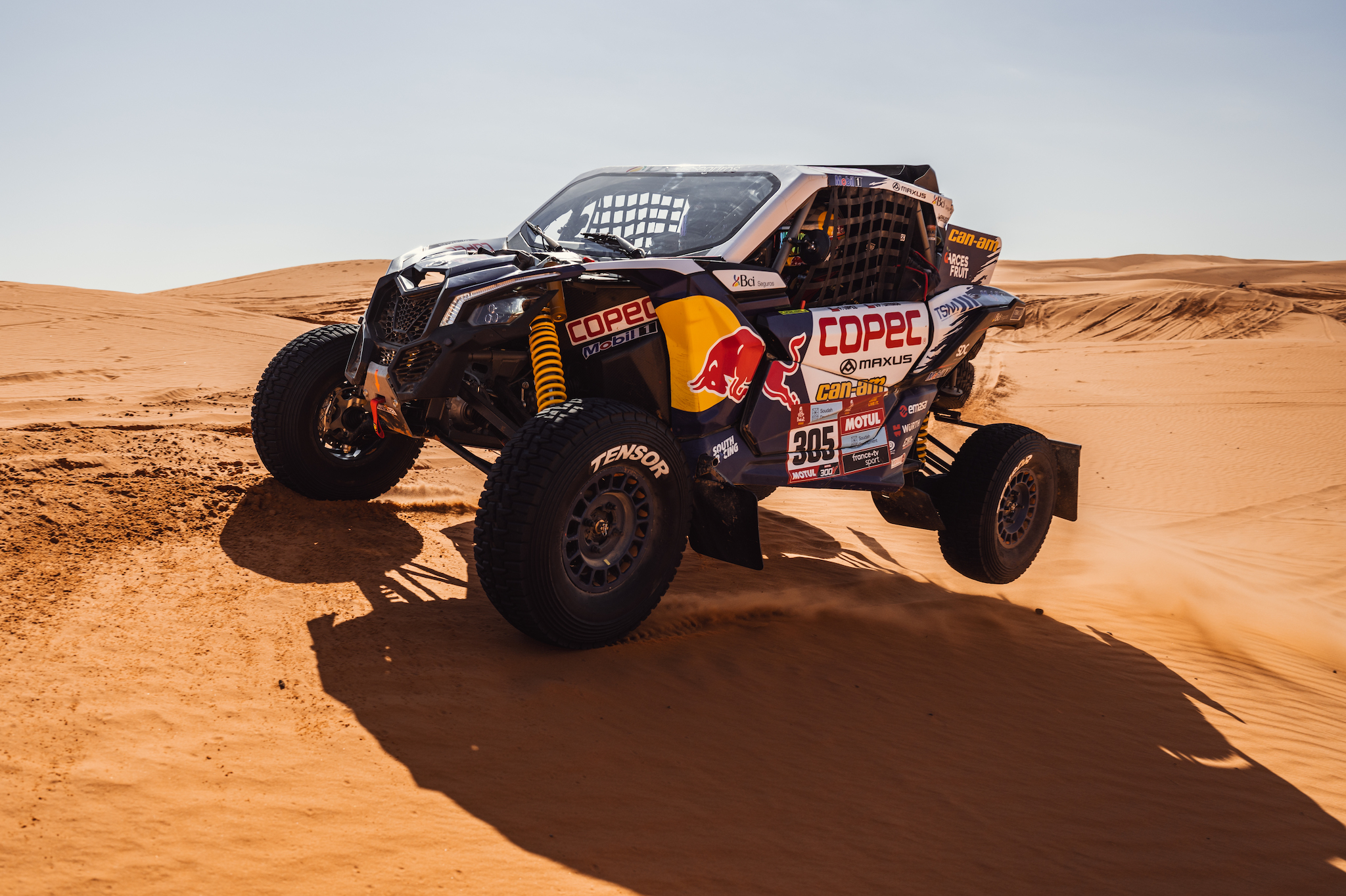 Francisco “Chaleco” López sostuvo su amplia ventaja en prototipos ligeros del Dakar