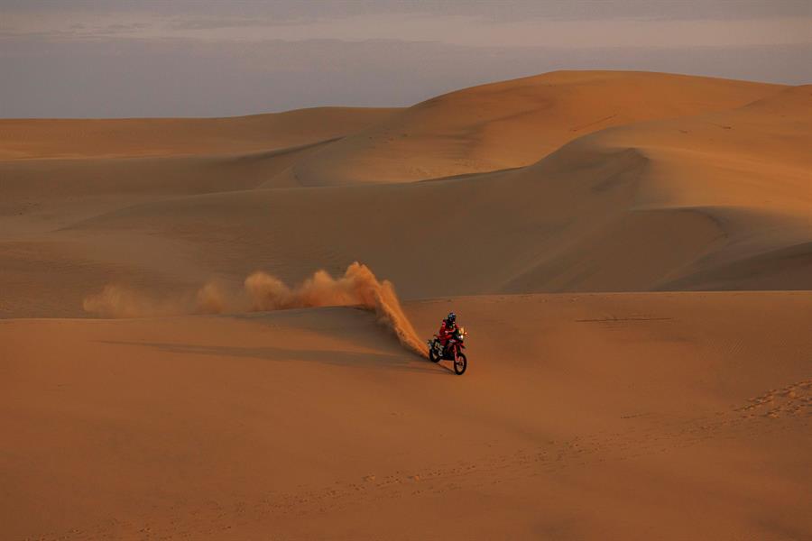 José Ignacio Cornejo ganó su segunda etapa en las motos del Rally Dakar