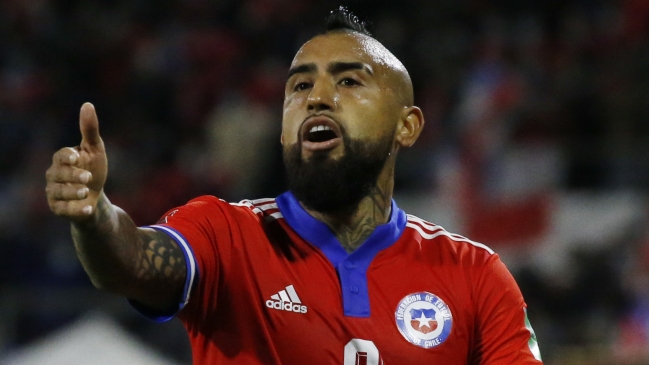 Arturo Vidal envió una carta para reducir su sanción en Clasificatorias