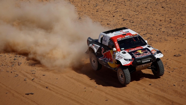 Nasser Al-Attiyah fue penalizado por culpa del cinturón de seguridad