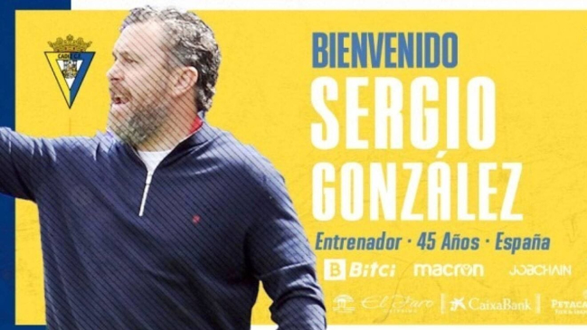 Tomás Alarcón tiene nuevo entrenador: Sergio González fue oficializado en Cádiz