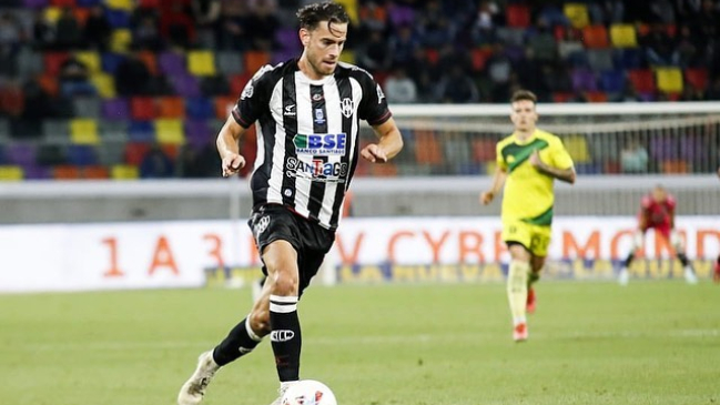 Lucas Melano tuvo su primer día en San Carlos de Apoquindo y conoció a sus compañeros