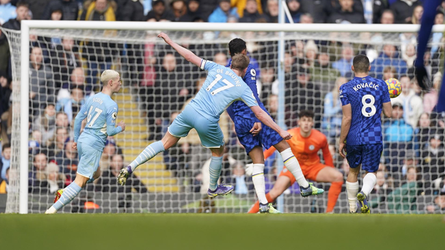 La gran anotación de Kevin De Bruyne que le dio la victoria a Manchester City contra Chelsea