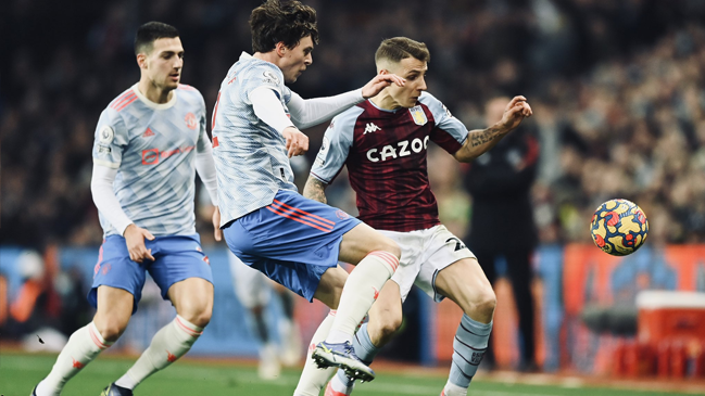 Aston Villa le robó un empate a Manchester United con estreno goleador de Philippe Coutinho