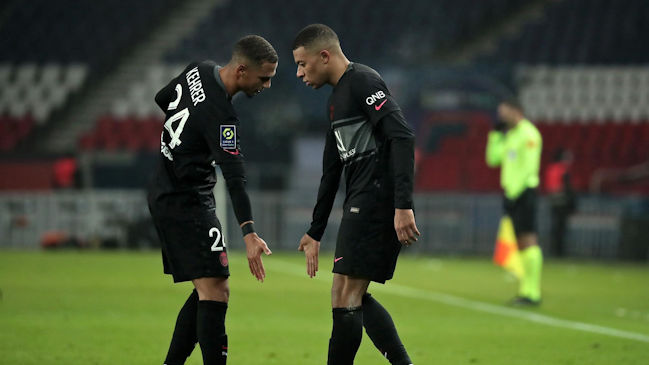 Kylian Mbappé y Thilo Kehrer encabezaron triunfo de PSG sobre Stade Brestois en la liga francesa