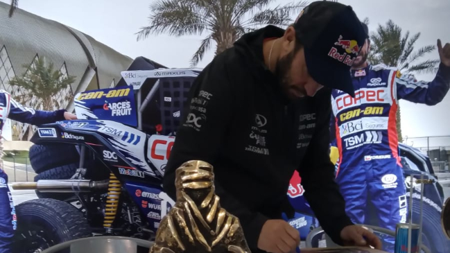 “Chaleco” López y su título del Dakar: Se debe a un gran equipo y las ganas de conseguirlo