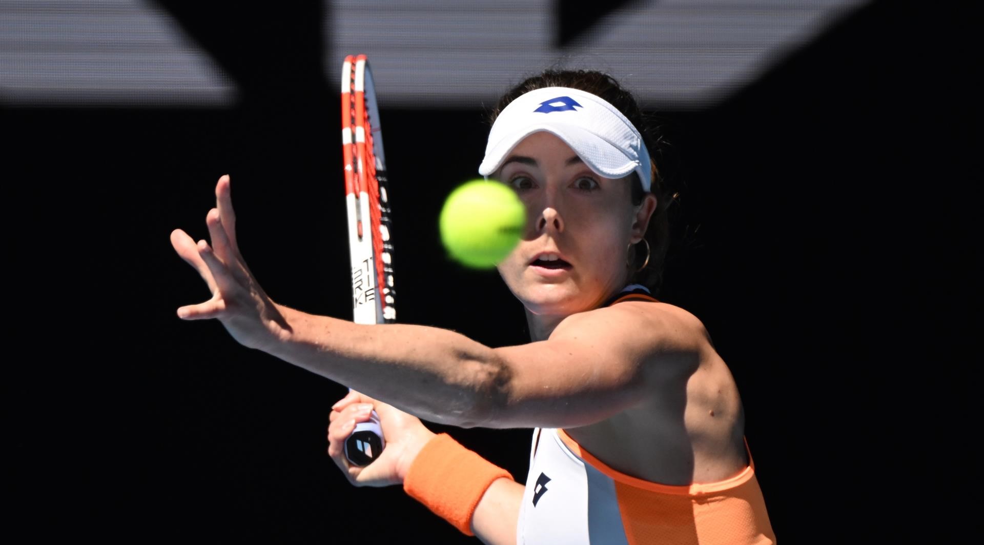 Alize Cornet dio el golpe y eliminó a Garbiñe Muguruza en el Abierto de Australia