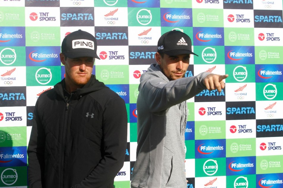 Niemann y Pereira pusieron a prueba su talento en cuatro divertidos desafíos armados por el Team Chile