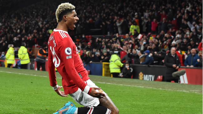 Manchester United venció a West Ham con un agónico gol de Marcus Rashford