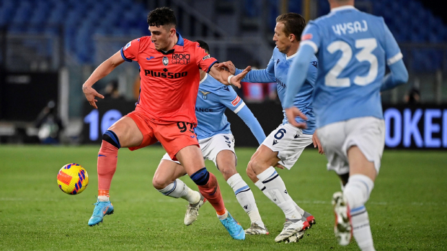 Lazio igualó ante un mermado Atalanta en el Olímpico de Roma