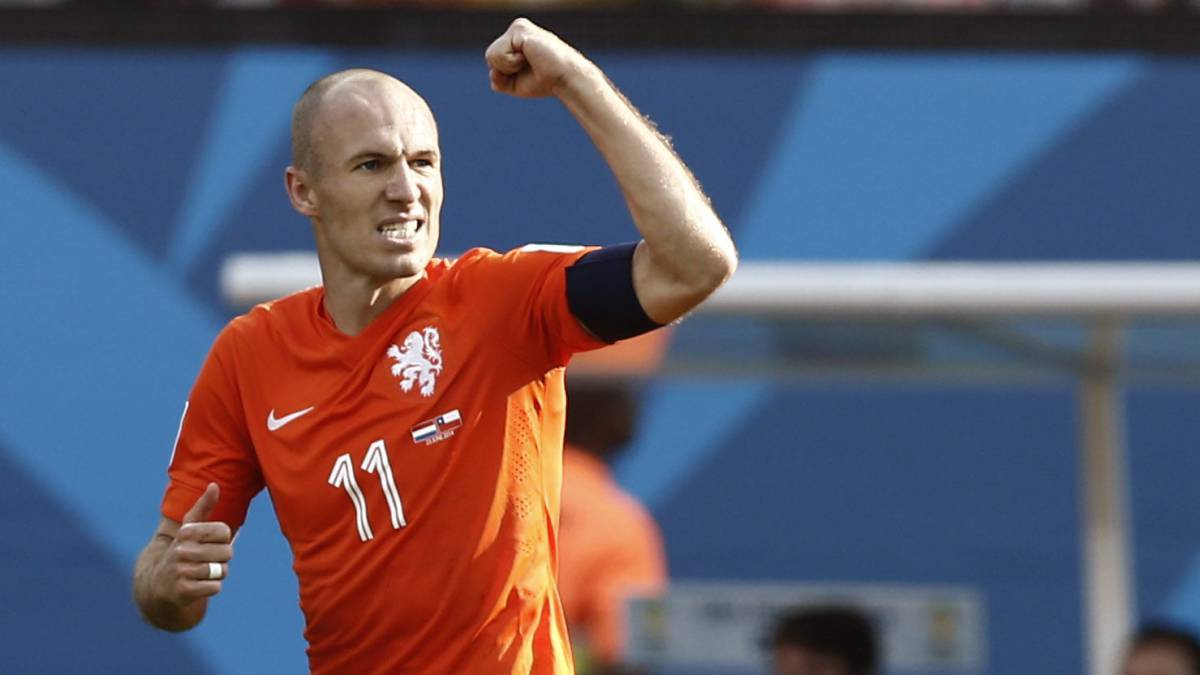 Los 10 mejores goles del cumpleañero Arjen Robben con la selección de Países Bajos
