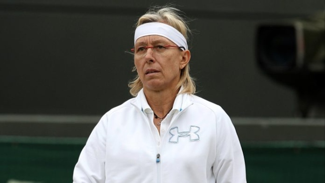 Martina Navratilova tilda de “cobarde” la censura de camisetas de apoyo a Peng Shuai