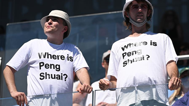 Abierto de Australia revirtió la censura a camisetas de apoyo a Peng Shuai