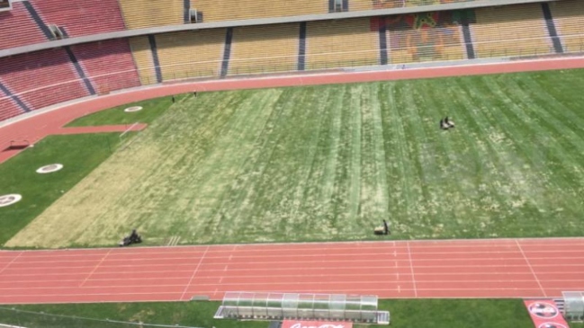 Estado de la cancha del “Hernando Siles” preocupa en Bolivia de cara al duelo ante Chile