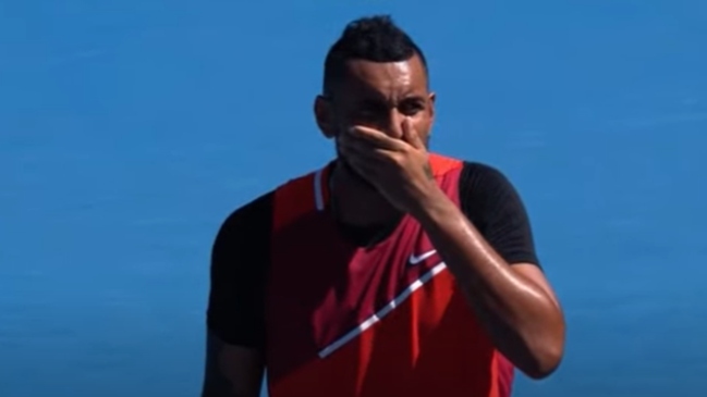 La aplaudida reacción de Nick Kyrgios tras darle un pelotazo a un niño en Australia