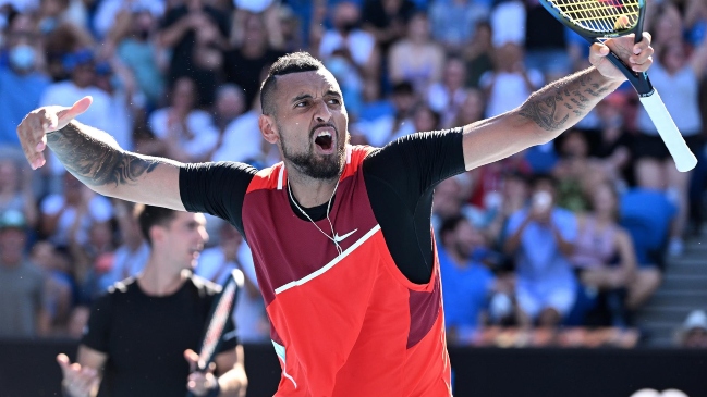 Tenista neozelandés cargo contra Kyrgios: Es un imbécil absoluto