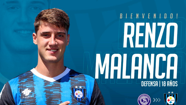 Huachipato anunció el fichaje de joven defensa argentino Renzo Malanca